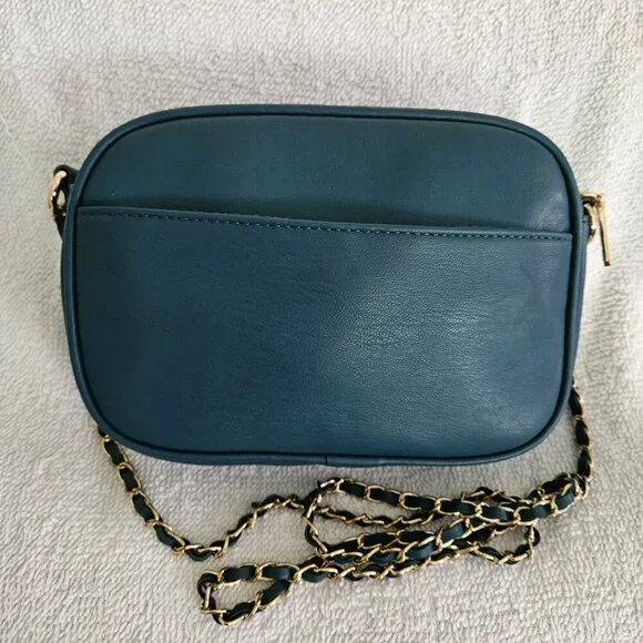 Badgley Mischka Quilted Studded Crossbody Camera Bag - Picture 2 of 10